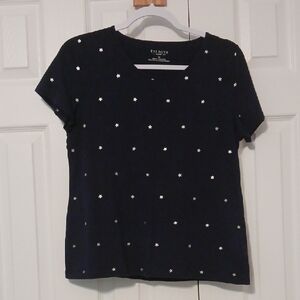 Talbots Navy Short Sleeve T-Shirt